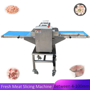  Резачка за прясно месо Търговско замразено месо Пилешка патица Машина за рязане на риба 750W Dicer машина за рязане на месо