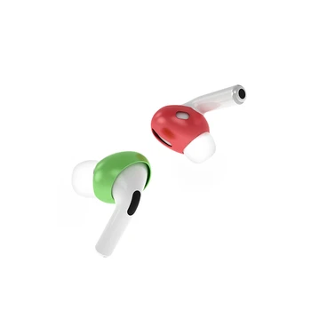 силиконов капак за слушалки Удароустойчиви накрайници за уши Слушалки Капачки за Airpods Pro Bluetooth слушалки Проекционни части